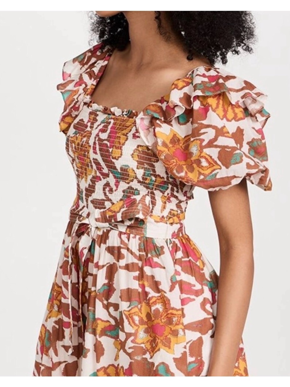 Cleobella Delfina Floral Smocked Dress
